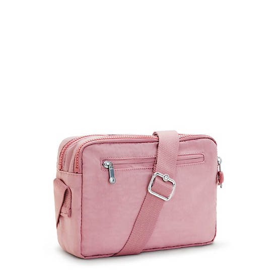 Torba Crossbody Kipling Abanu Medium Różowe | PL 2194FD